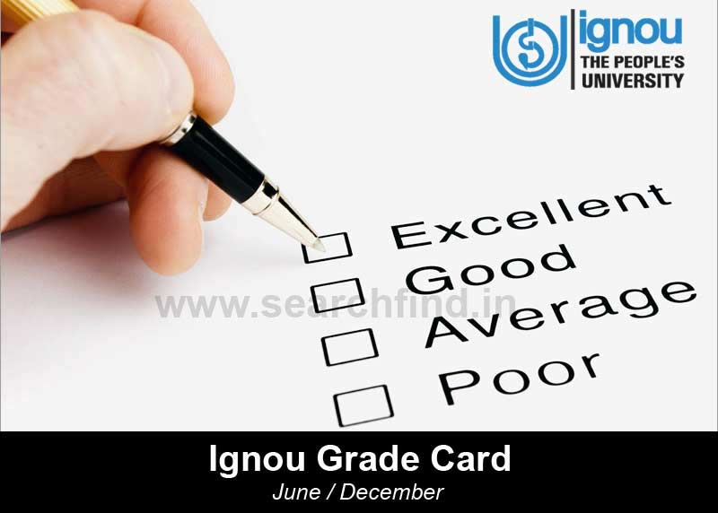 Ignou Grade Card Status