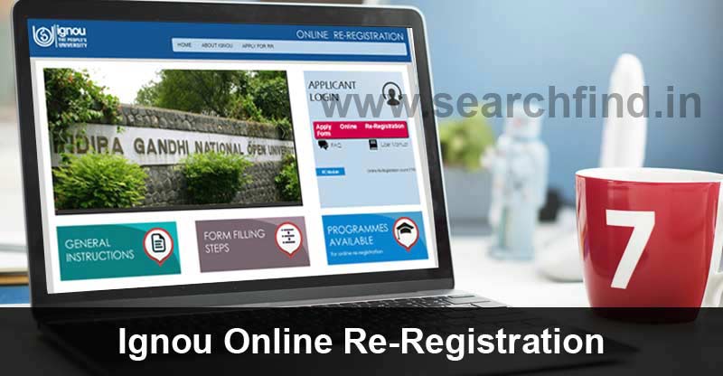 ignou online re-registration