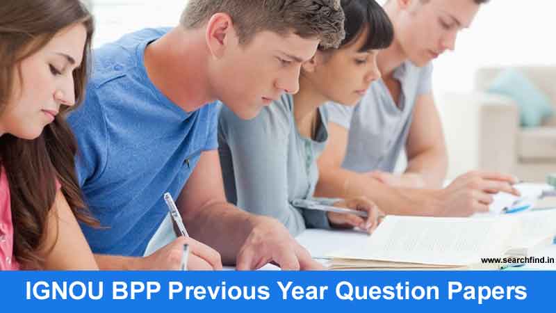 ignou bpp question papers pdf