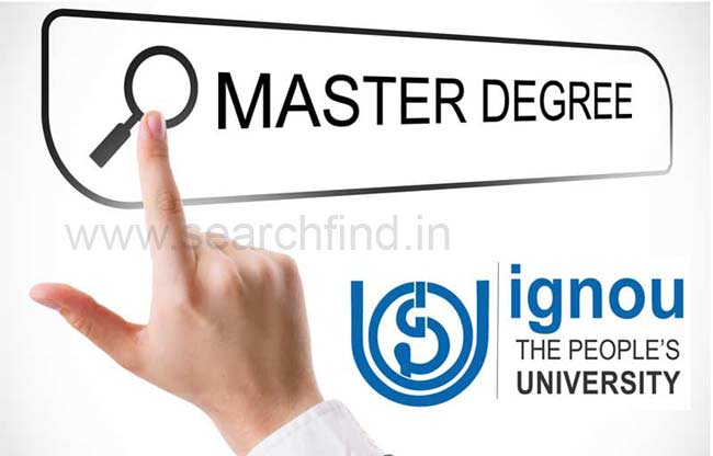 ignou master degree programmes