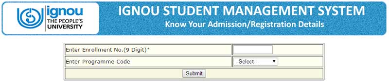 ignou-admission-status-by-enrollment-number
