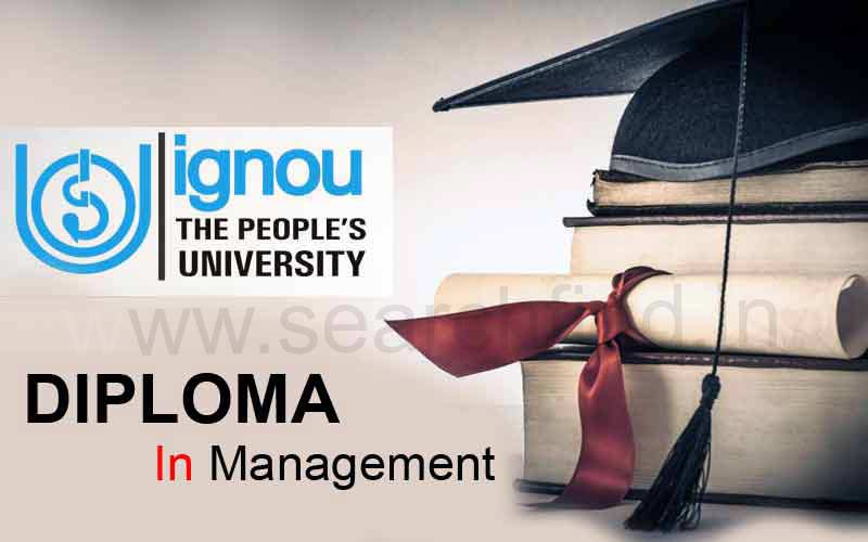 Ignou Diploma in Management Admission