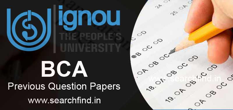Download Ignou BCA Question Papers