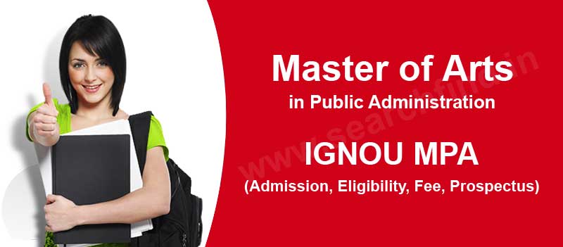 Ignou MA Public Administration admission