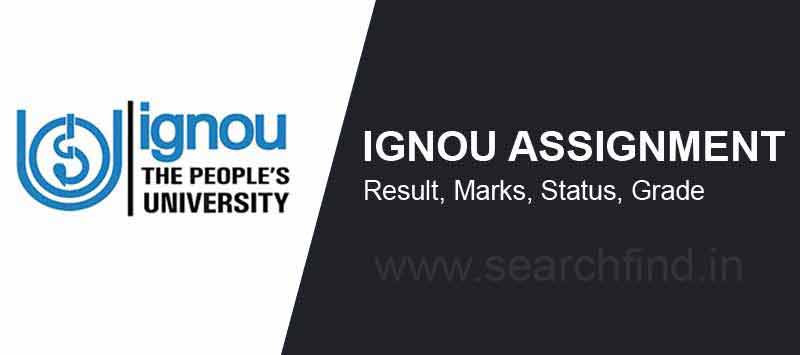 Ignou Assignment result status
