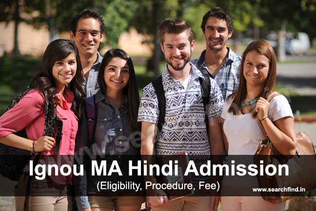 Admission to Ignou MA Hindi programme