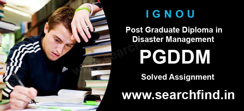 IGNOU PGDDM Solved Assignments 2021 - Search Find